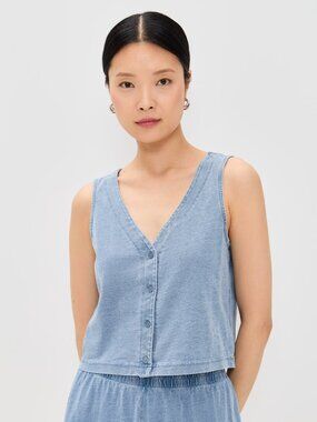 Z Supply Solace Tank Medium Indigo XS